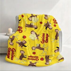 Curious George Throw Blanket